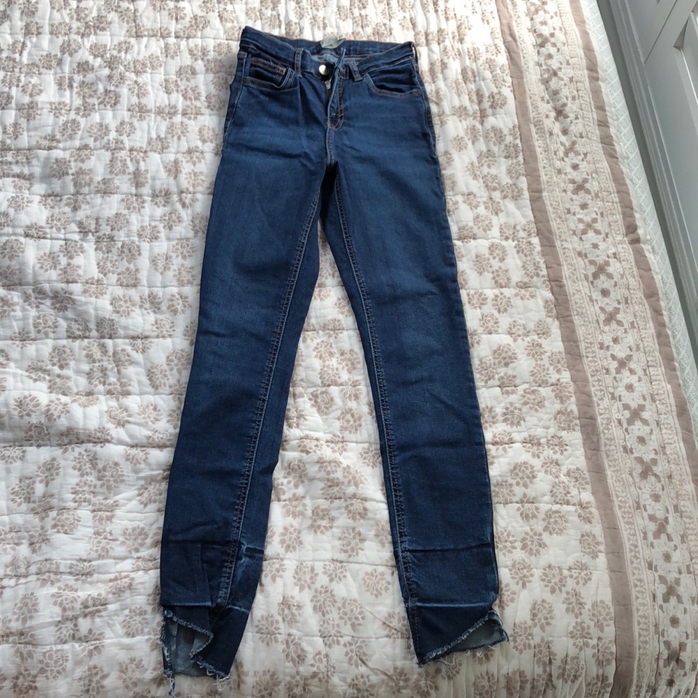 Topshop Moto Jaime denim size 25 w / 32 l